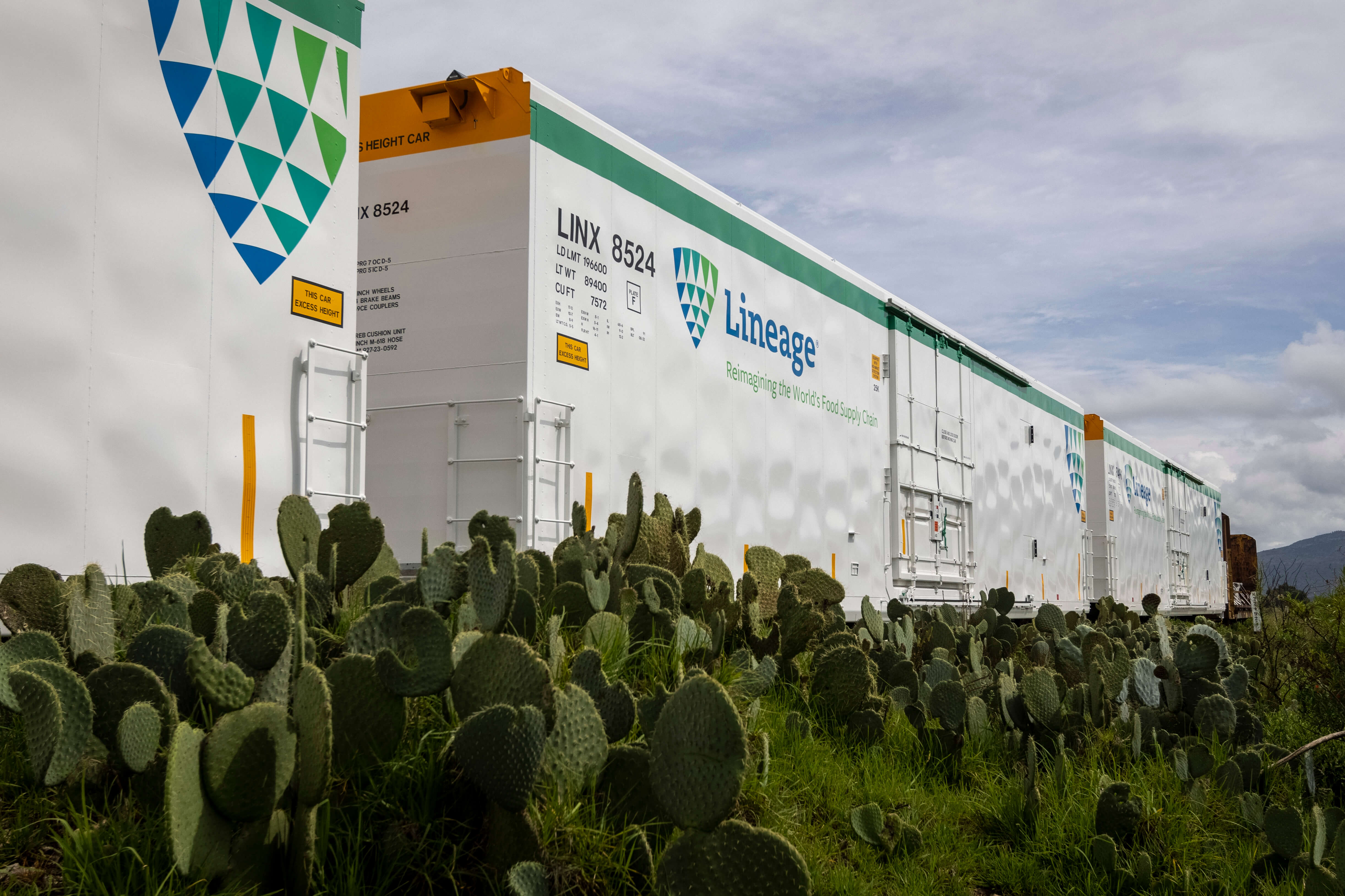 Adding rail to the mix is just one of the strategies Lineage employs to bring down transportation costs and maximize the value of our customers supply chain.