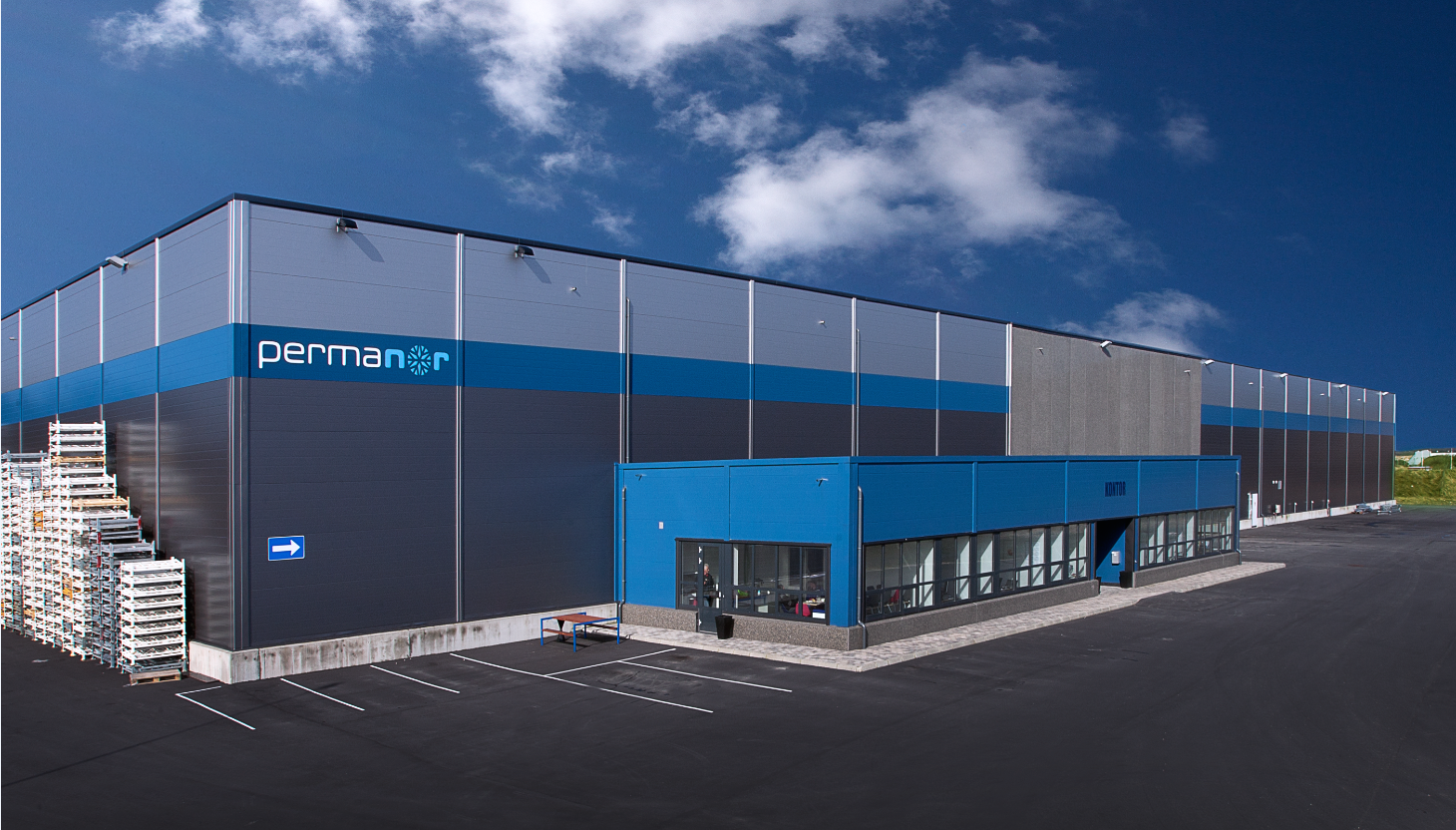 Zewnętrzna część chłodni Permanor