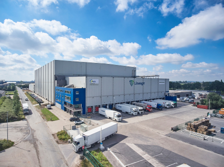 Lineage warehouse facility in the Netherlands