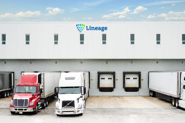 I depositi doganali Lineage sono simili a un parcheggio, dove le merci importate vengono stoccate sotto la supervisione della CBP prima di essere immesse sul mercato.