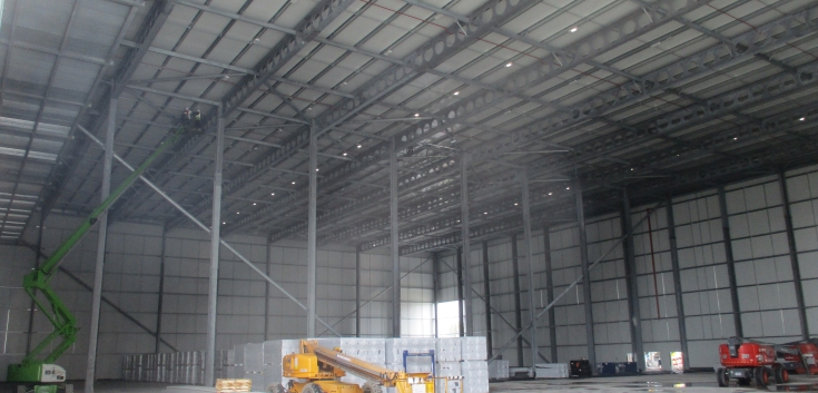 Heywood UK Active Construction Site