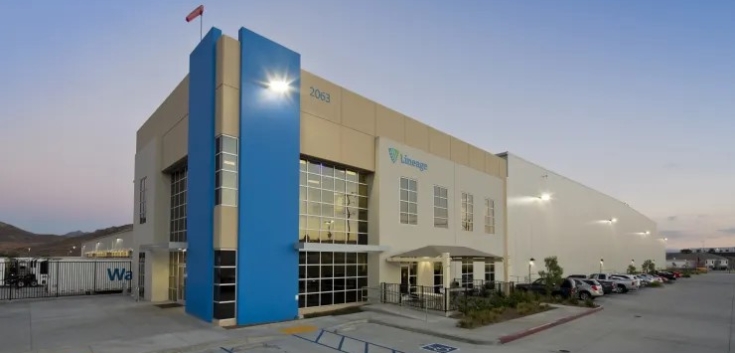 Colton cold storage warehouse facility photo
