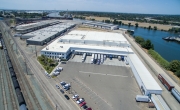 Aerial photo of Lineage's Stockton facility