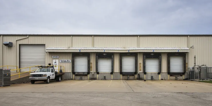 Foto dell'esterno dello stabilimento Lineage a Decatur, Illinois