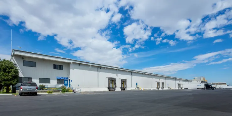 Foto dell'esterno dello stabilimento Lineage a Quincy - Columbia