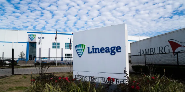 Lineage temperature controlled warehousing facility image