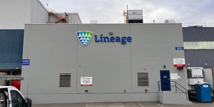 Lineage temperature controlled warehousing facility image