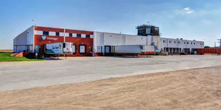 Lineage temperature controlled warehousing facility image