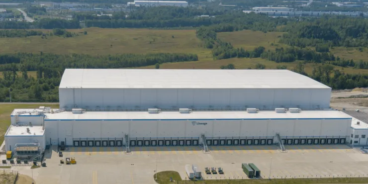 Lineage temperature controlled warehousing facility image