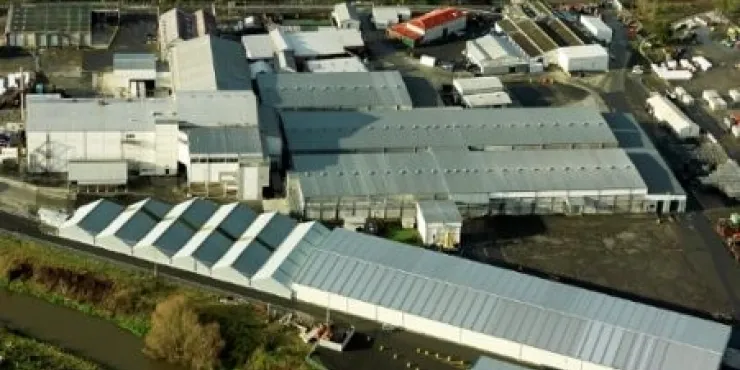 Bild einer temperaturgeregelten Lagerhalle Lineage