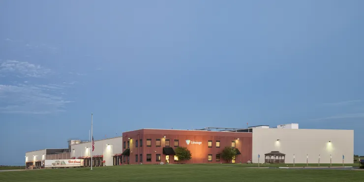 Foto dell'esterno dello stabilimento Lineage a Springfield