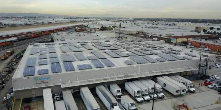 Lineage temperature controlled warehousing facility image