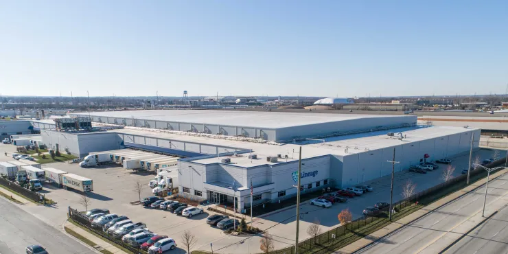 Lineage temperature controlled warehousing facility image