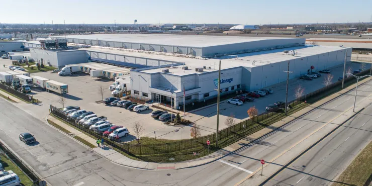 Lineage temperature controlled warehousing facility image