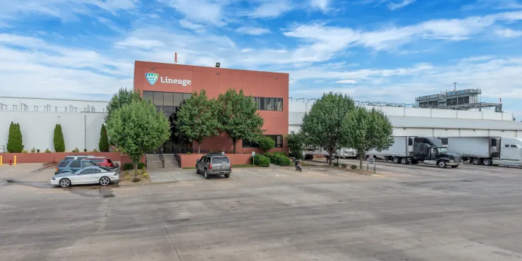 Foto dell'esterno dello stabilimento Lineage a Statesville