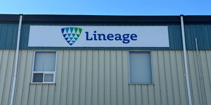 Zdjęcie magazynu z kontrolowaną Lineage