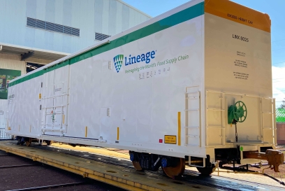 Ein „Lineage“-Triebwagen