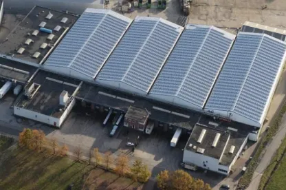 Rijkevorsel Warehouse Aerial Shot Belgium