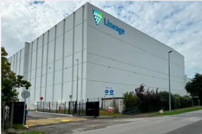 Magazzino di stoccaggio a freddo di Harnes