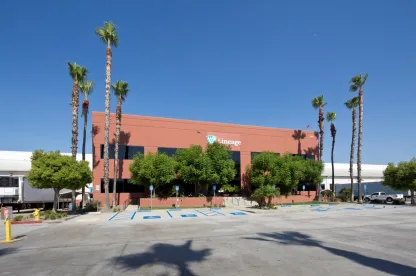 Exterior view of Lineage’s Mira Loma cold storage facility