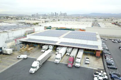 Lineage Vernon 6 warehouse exterior in Vernon, California