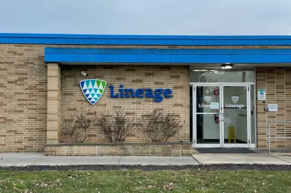 Lineage's Allentown - Mitchell cold storage warehouse