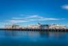 Exterior photo of Lineage's Seattle-Garfield facility across water